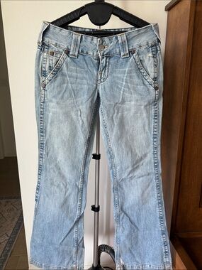 True Religion Light Blue Flare Jeans